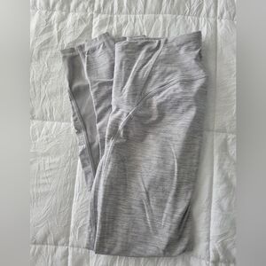 lululemon athletica Light Gray Leggings